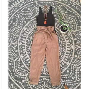 Anthropologie paper bag khakis size 0, NWT